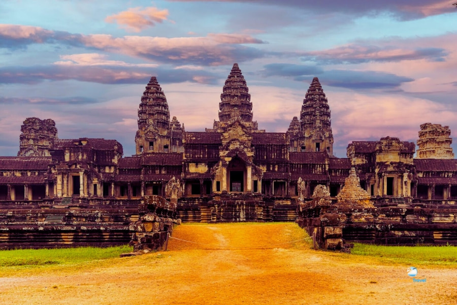 Angkor Wat temple sunrise view in Siem Reap Cambodia – Auasia Travel